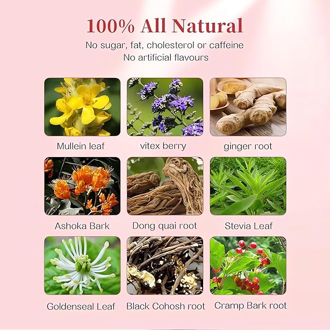 Wins Town Fibroid Tea, Supports Fibroid Shrink and Healthy Womb
