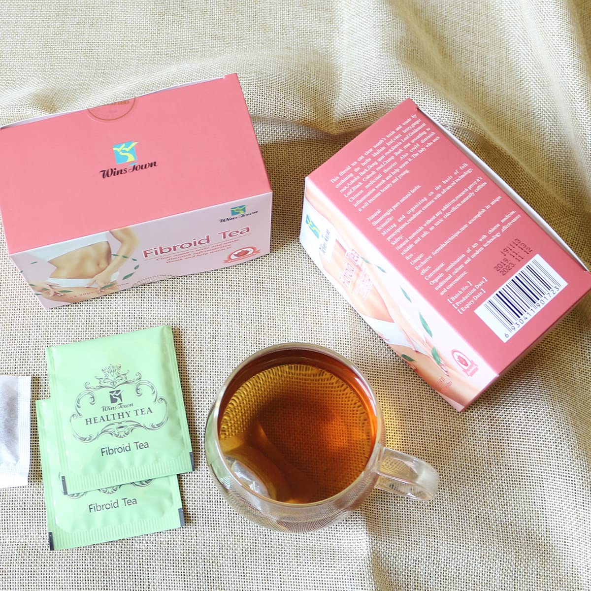 Wins Town Fibroid Tea, Supports Fibroid Shrink and Healthy Womb