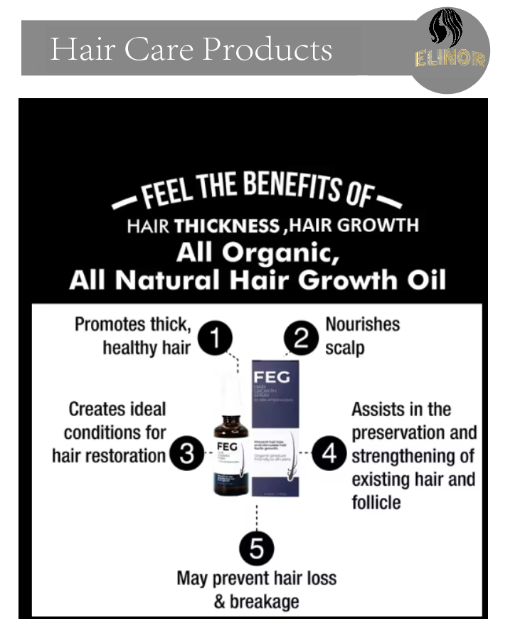 Top Quality Effective FEG fast hair growth oil