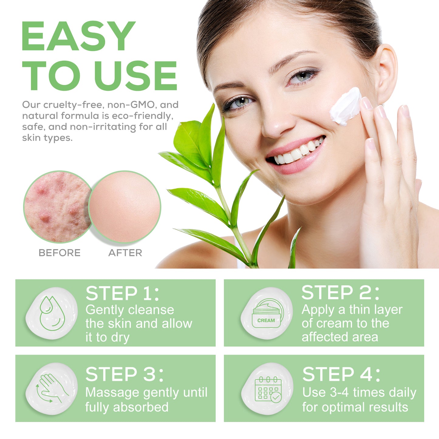 120g YECUCE 40% Urea Foot Cream, Soft Heels cream, Deeply Exfoliating and Moisturizes Rough Dry Cracked Feet and Hands with 40% Urea Cream 2% Salicylic Acid