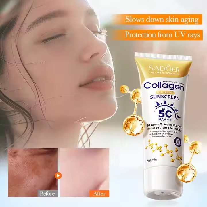 SADOER Collagen SPF50 Sunblock Sunscreen Cream
