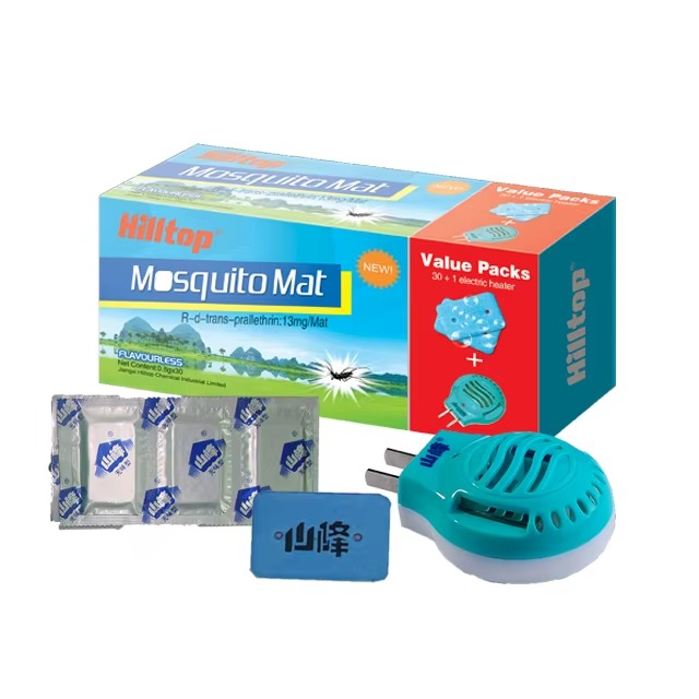 30pack Odorless Mosquito Killer Repellent Mat with a free electric Mat heater