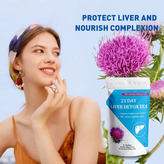 Liver Cleansing Detox Tea Herbal Sober up Protect Liver Tea