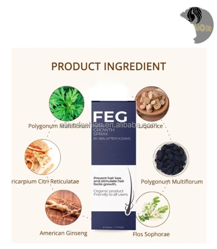 Top Quality Effective FEG fast hair growth oil