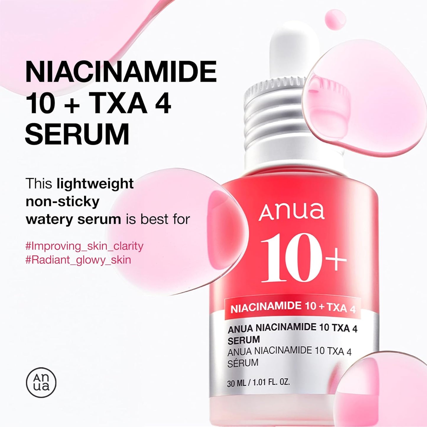 Anua 10% Niacinamide+ 4% Tranexamic Dark Spot Correcting Serum