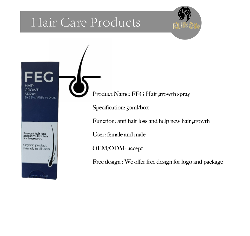 Top Quality Effective FEG fast hair growth oil