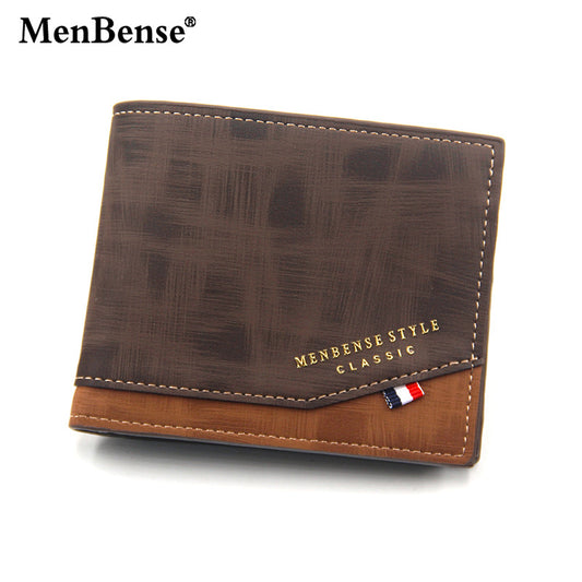 Menbense Multi-card Holder PU Leather Mens Wallet