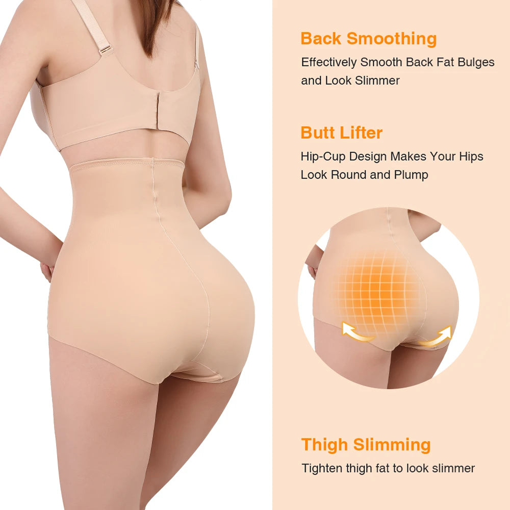 High Waist Non-slip Tummy Control Shapewear Panties