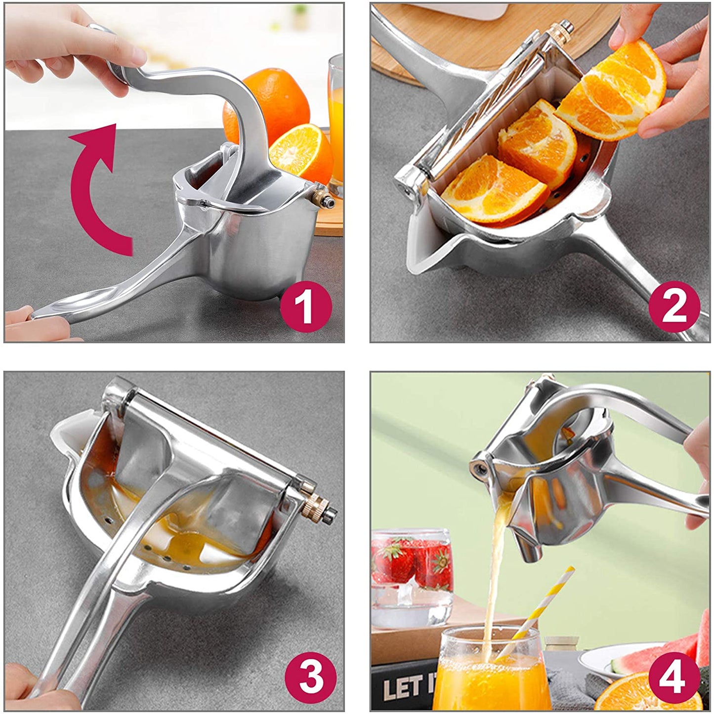 Manual Juicer Fruit Press