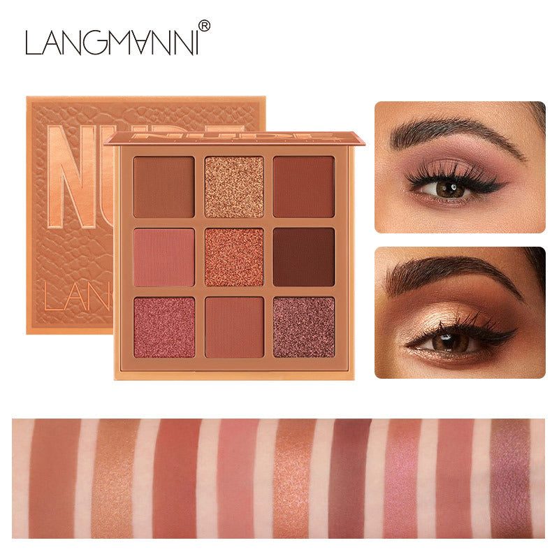 3 Pack 9 Colors each Nude Eyeshadow Palette