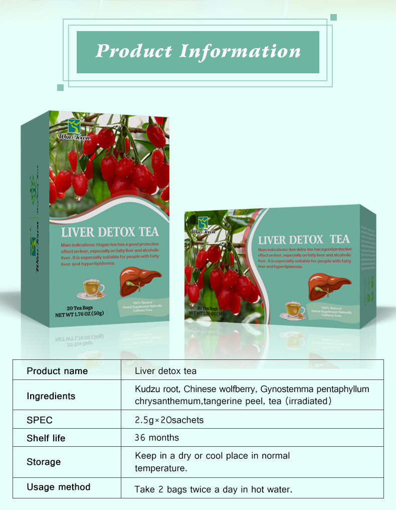 Wins Town Liver detox tea for Alcoholic and fatty liver tea