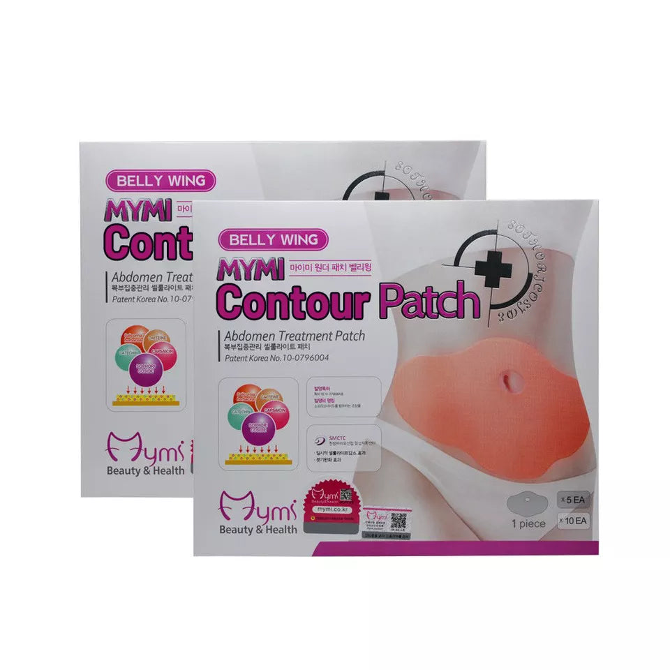 10pcs MYMI Belly Fat Burning Contour Slimming Patch