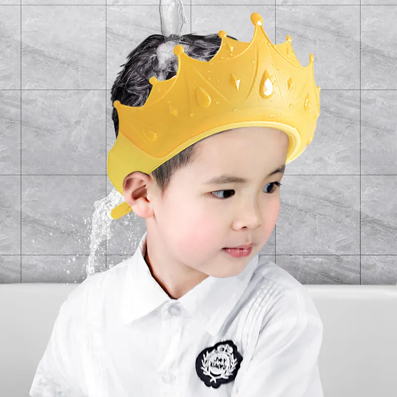 Baby Shower Cap Waterproof Shampoo hat for Children