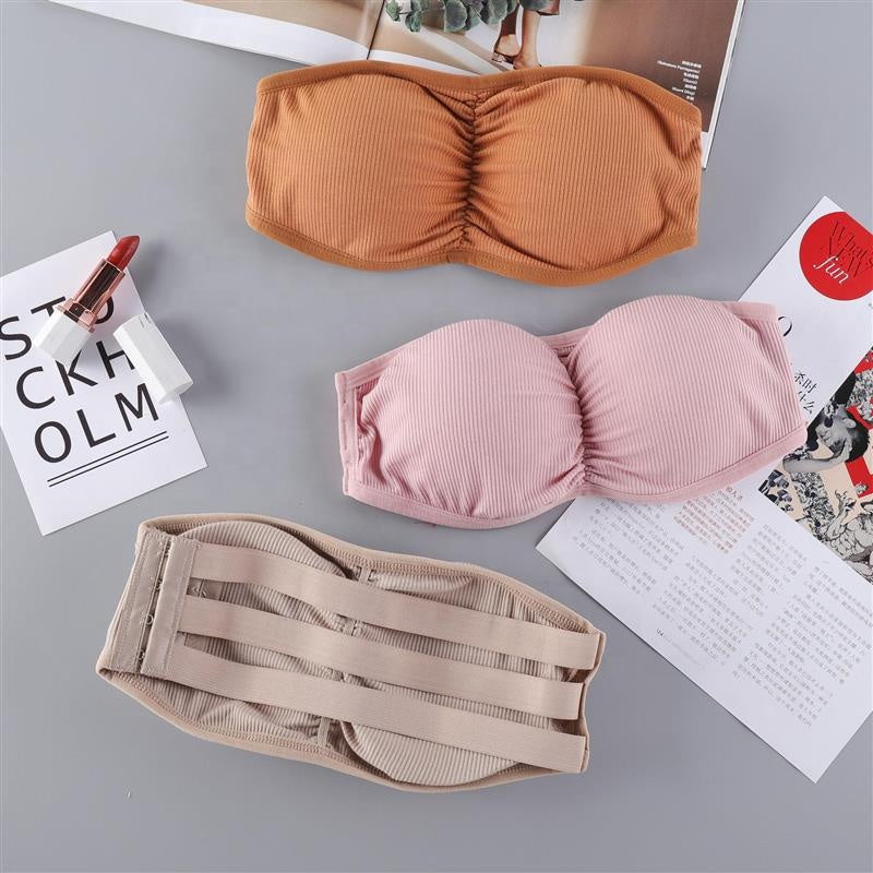 6 Pack Free Size Crop top Push Up Bra