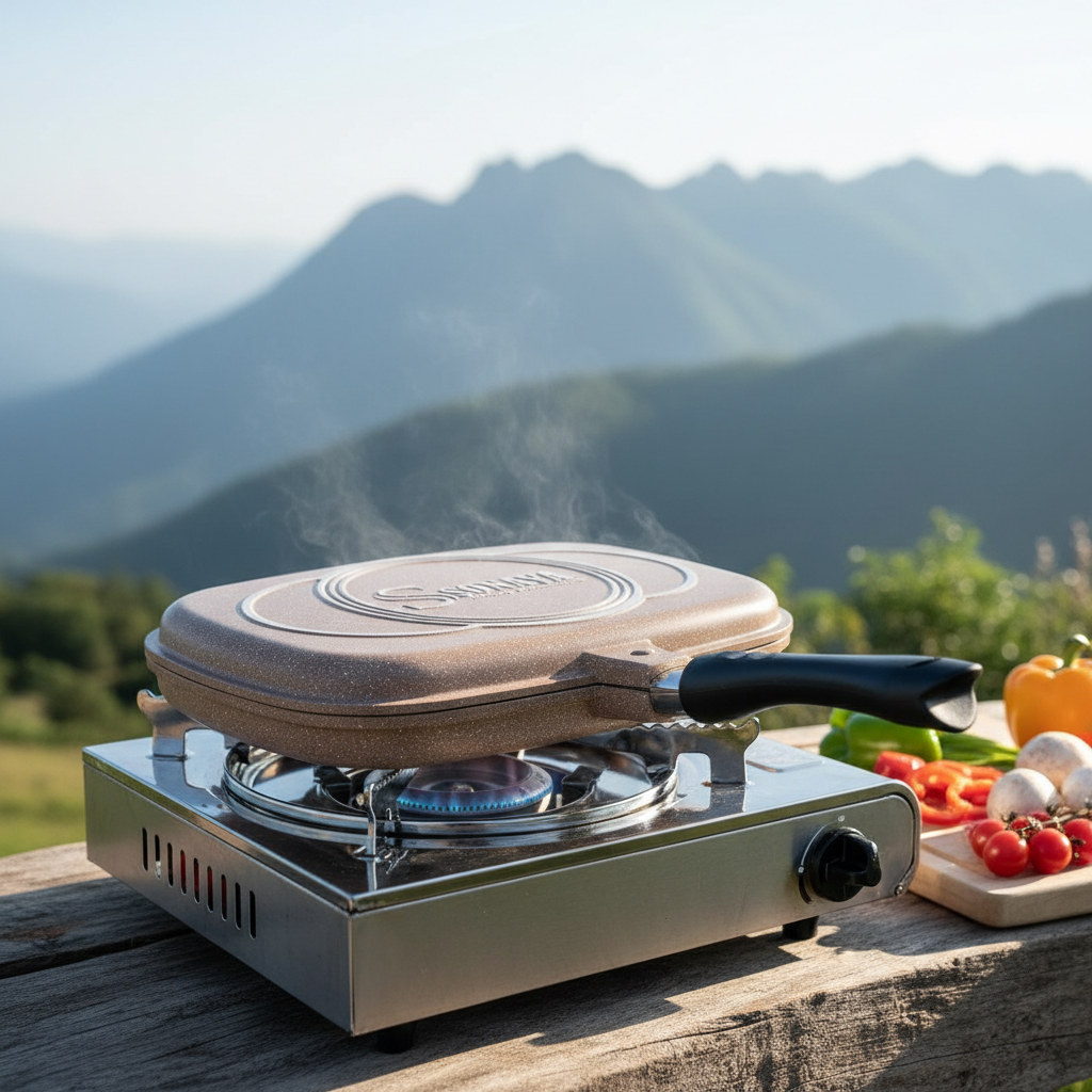 Sonaya Double-Sided Grill & Frying Pan