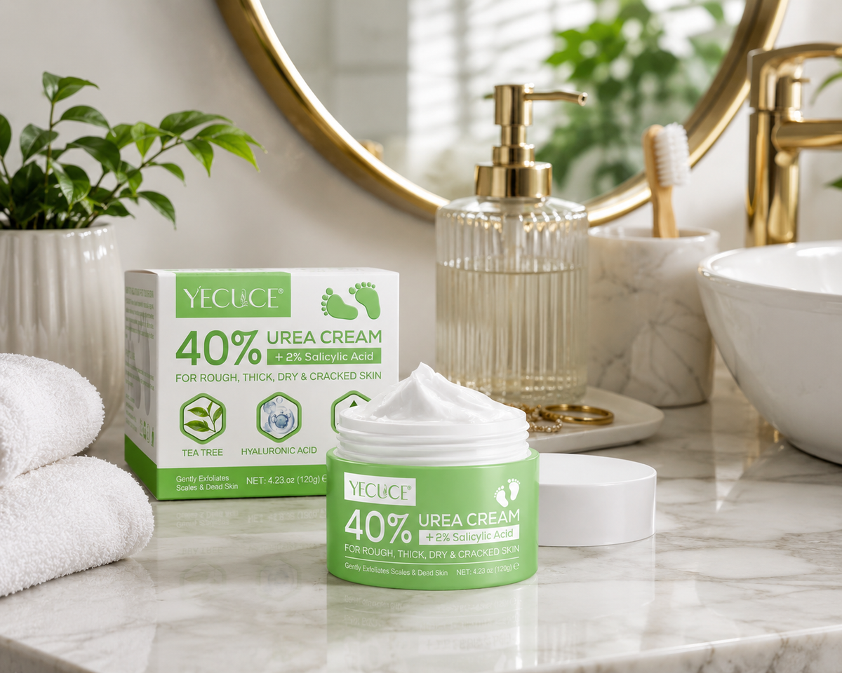 YECUCE 40% Urea Intensive Foot & Heel Repair Cream 120g