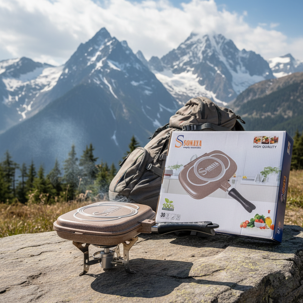 Sonaya Double-Sided Grill & Frying Pan