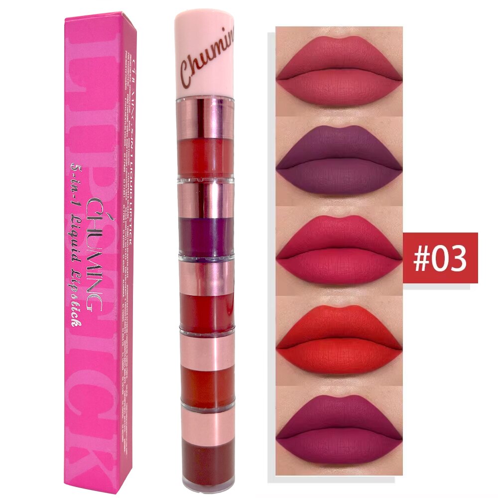 5 in 1 Matte Lipstick Combo Kit