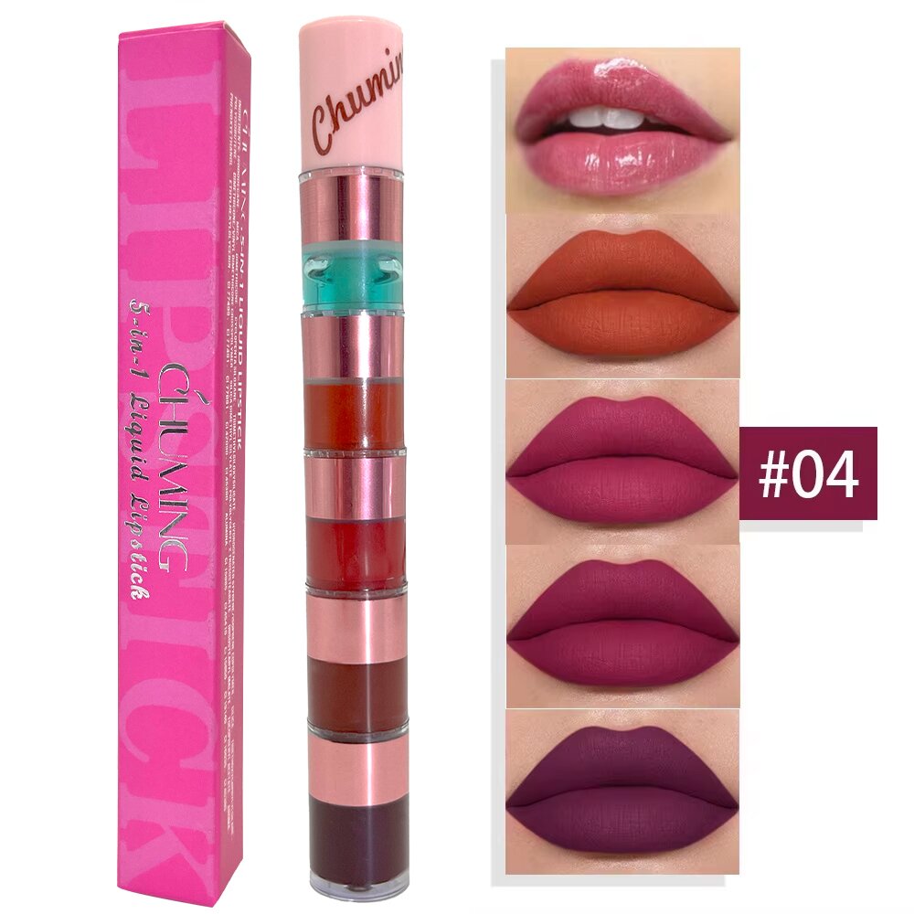 5 in 1 Matte Lipstick Combo Kit