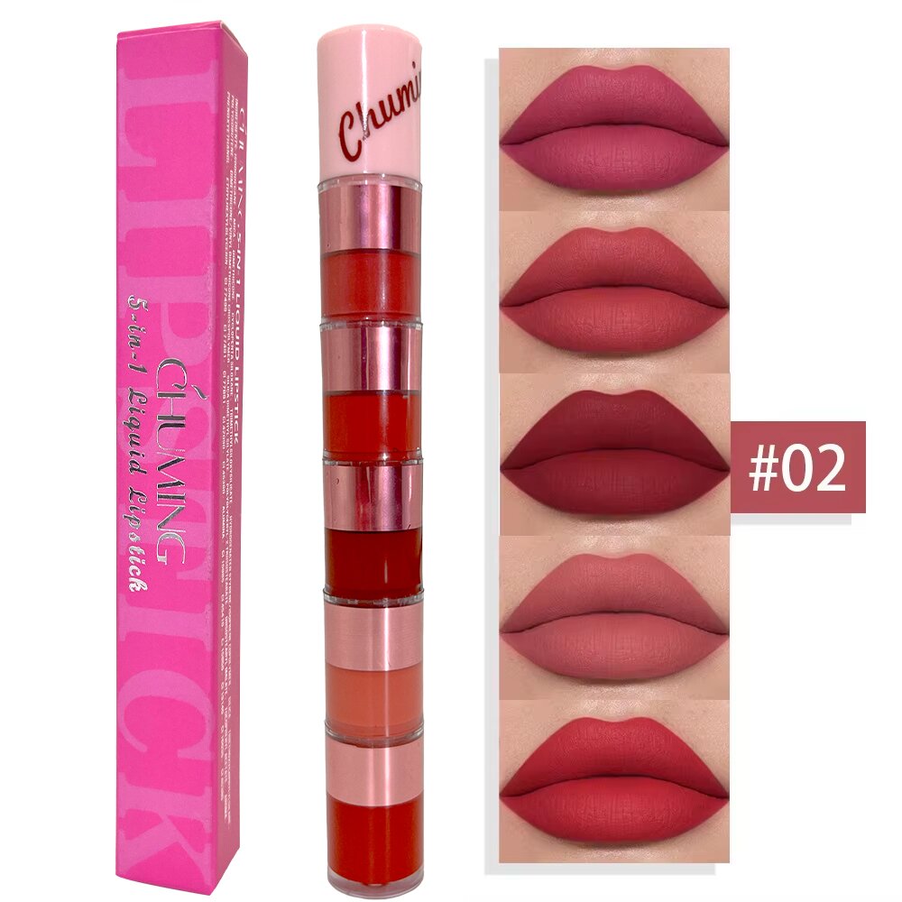 5 in 1 Matte Lipstick Combo Kit