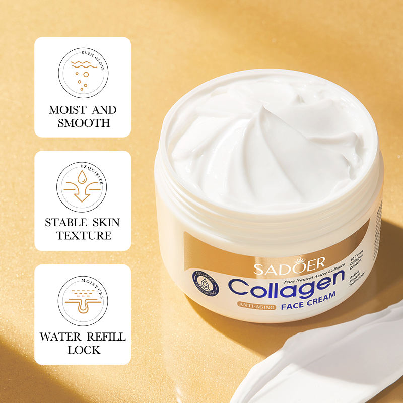 Natural Organic Collagen Hydrating Anti Aging Face Whitening Cream For All Skin