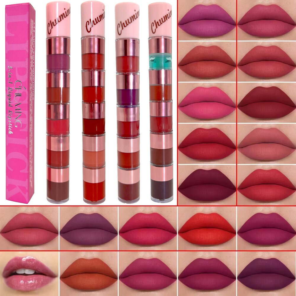 5 in 1 Matte Lipstick Combo Kit