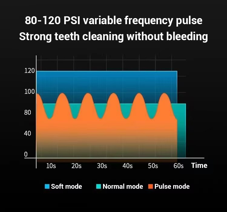 Portable 4 in 1 Dental Rechargeable Water Flosser Oral Irrigator