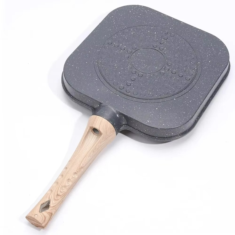 4 Slots Nonstick  Frying Pan for Pancakes, Omelet, steak Breakfast