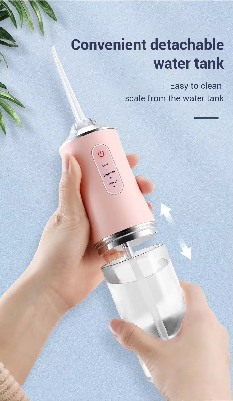 Portable 4 in 1 Dental Rechargeable Water Flosser Oral Irrigator