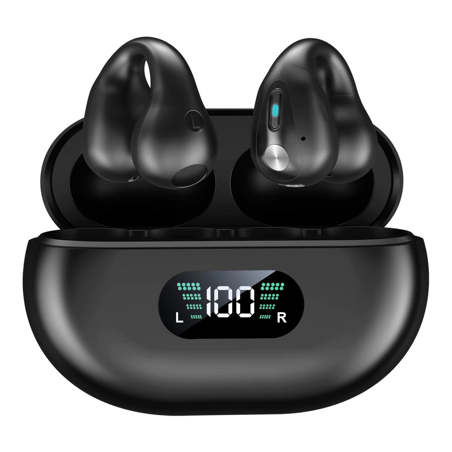 Q80 Ear Clip Wireless Sports Earphones with High Quality Sound