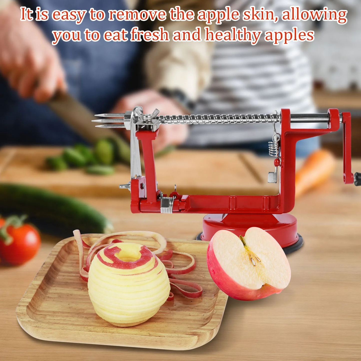 3 in 1  Stainless Steel Fruit  Apple Peeler Corer and Slicer