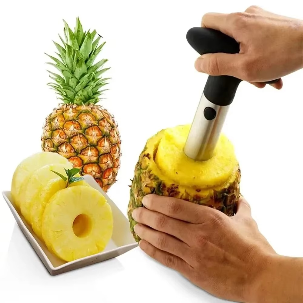 Stainless Steel Pineapple Peeler, Slicer and core remover
