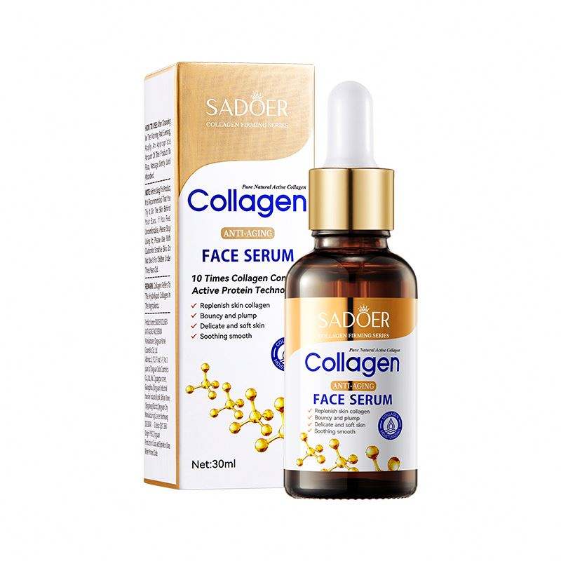 Collagen serum + Collagen Cream anti aging anti wrinkle combo