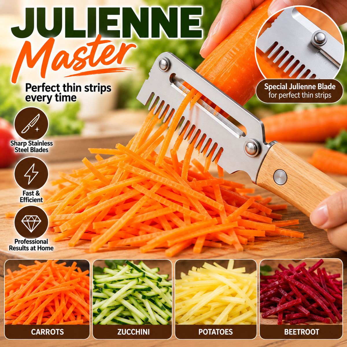 2pc 7-in-1 Multi-Purpose Kitchen Tool