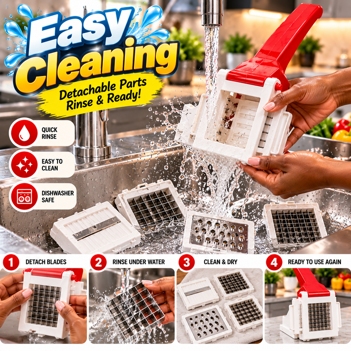 Multi-Function Potato & Vegetable Cutter