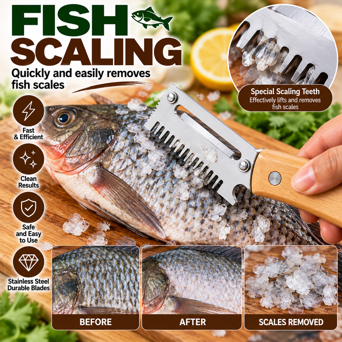 2pc 7-in-1 Multi-Purpose Kitchen Tool