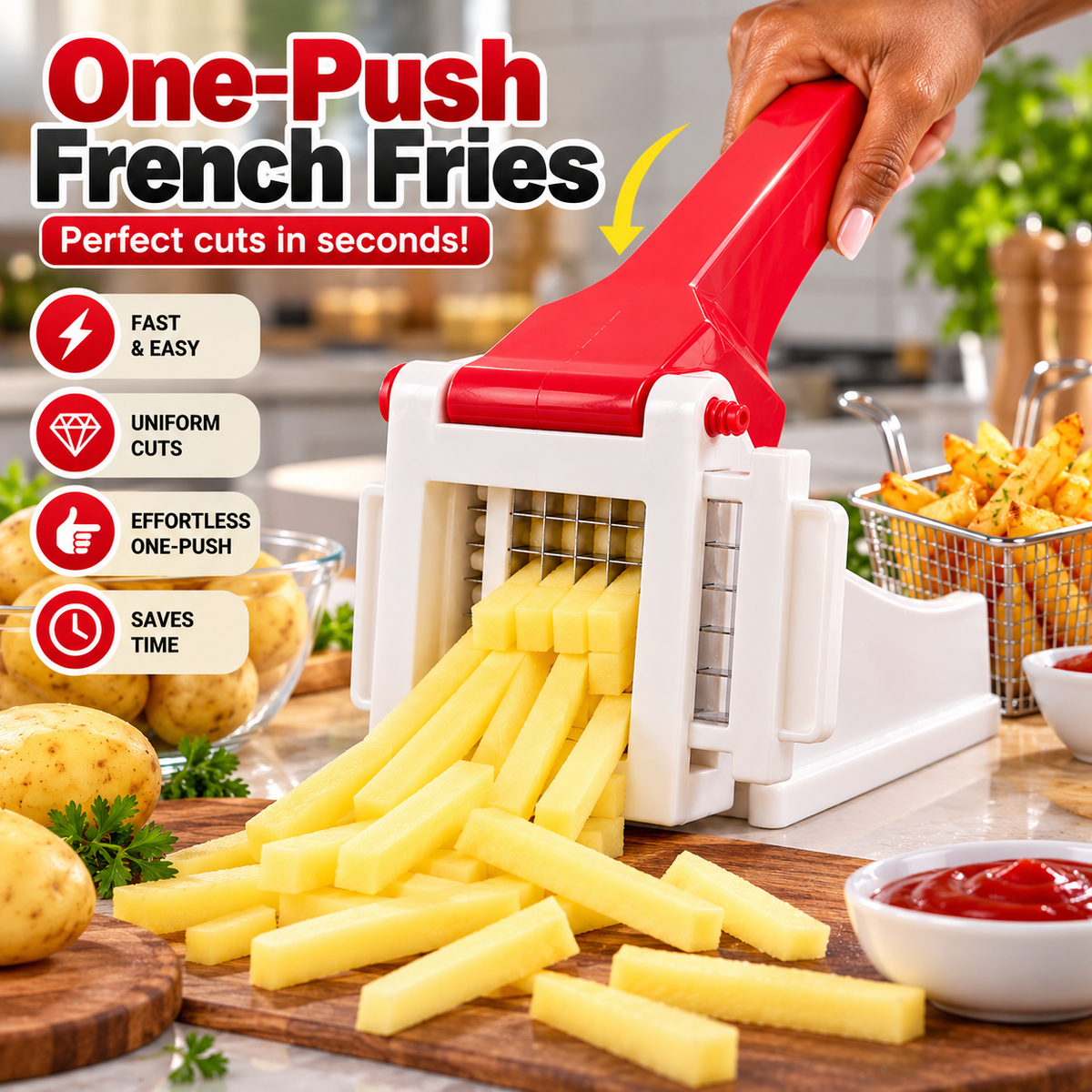 Multi-Function Potato & Vegetable Cutter