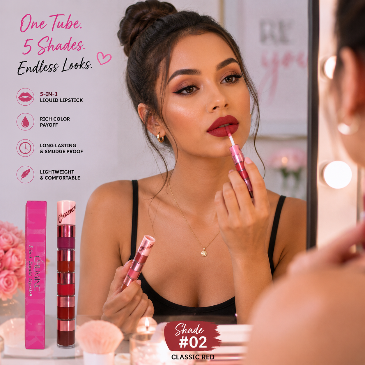 5 in 1 Matte Lipstick Combo Kit