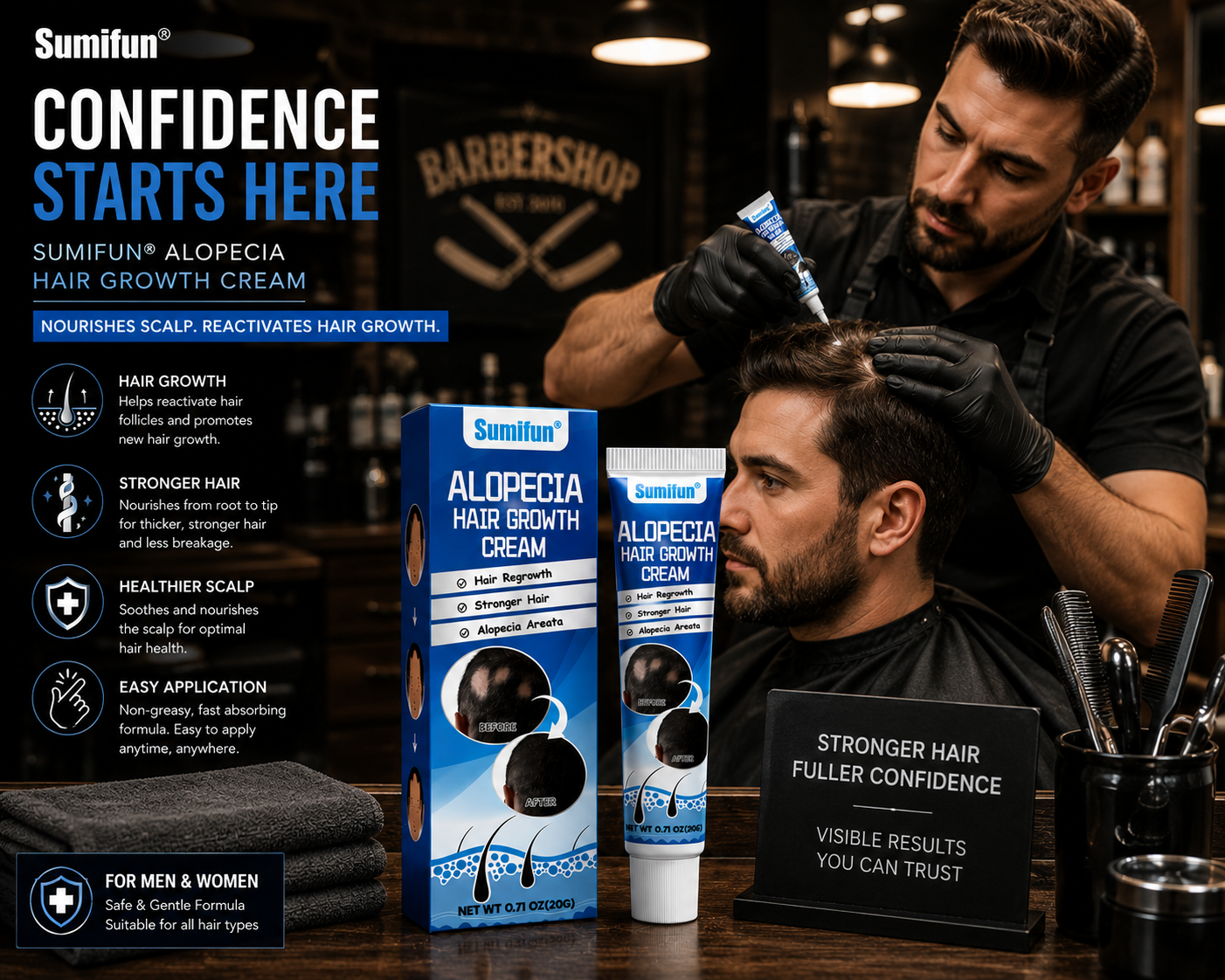 Alopecia Hair Growth Cream