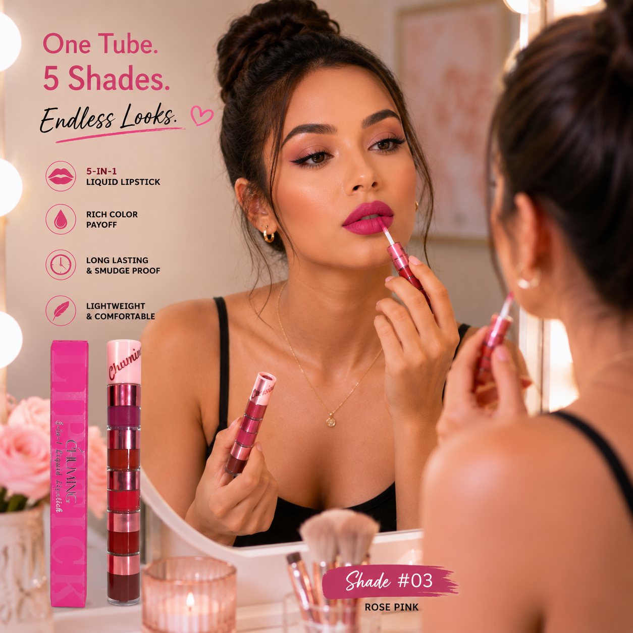 5 in 1 Matte Lipstick Combo Kit