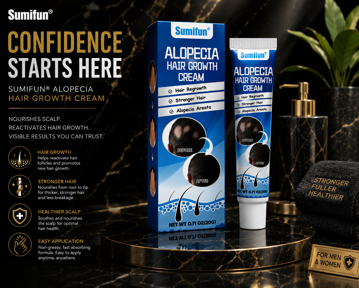 Alopecia Hair Growth Cream