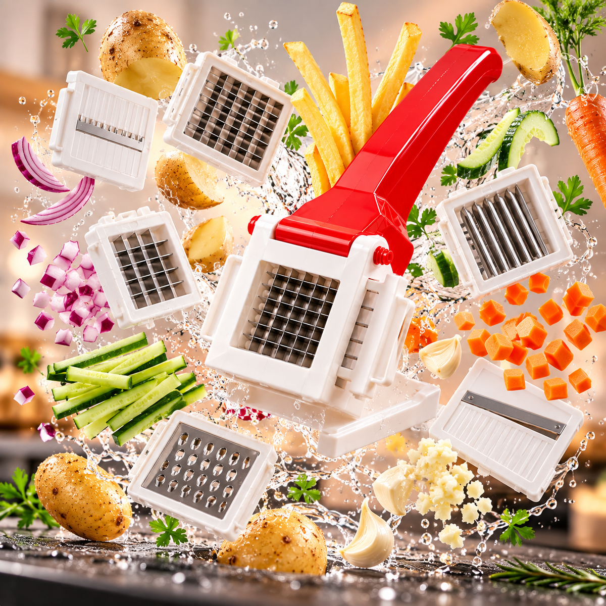 Multi-Function Potato & Vegetable Cutter