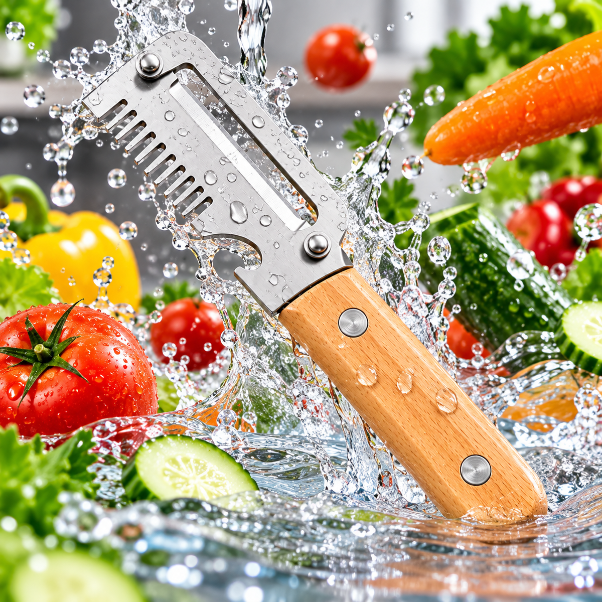 2pc 7-in-1 Multi-Purpose Kitchen Tool