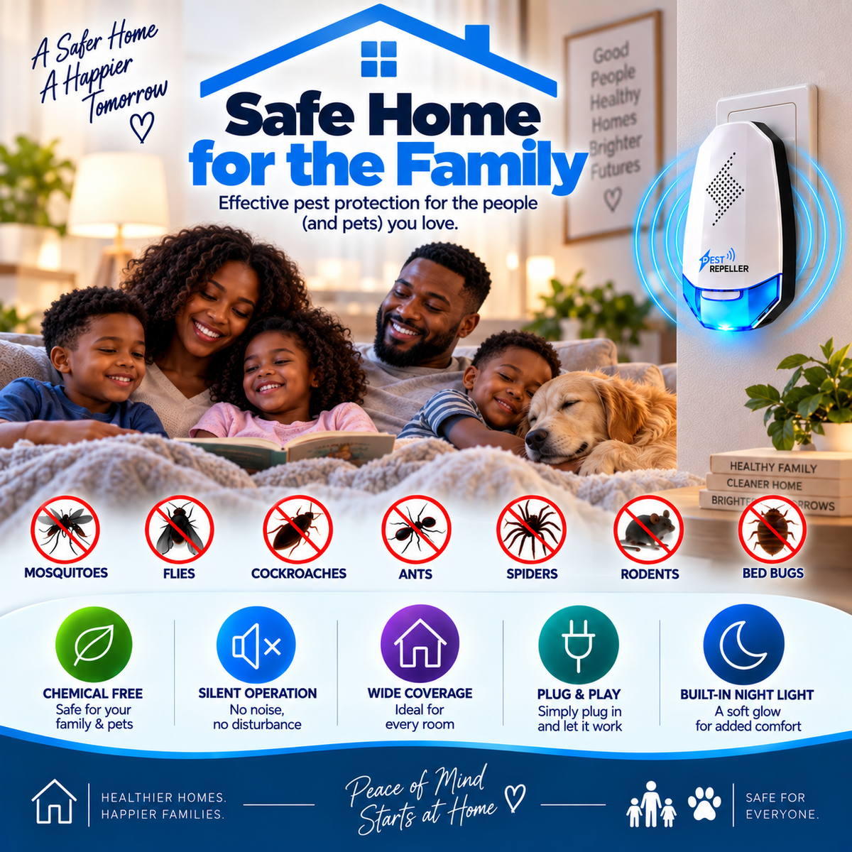 Ultrasonic Mosquito & Insect Repeller