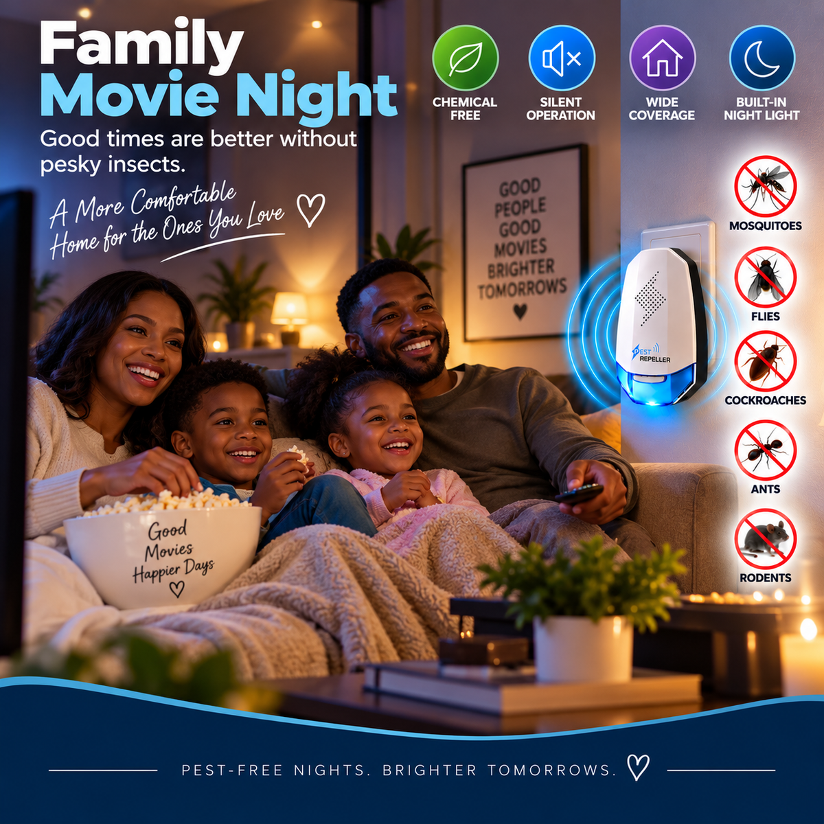 Ultrasonic Mosquito & Insect Repeller