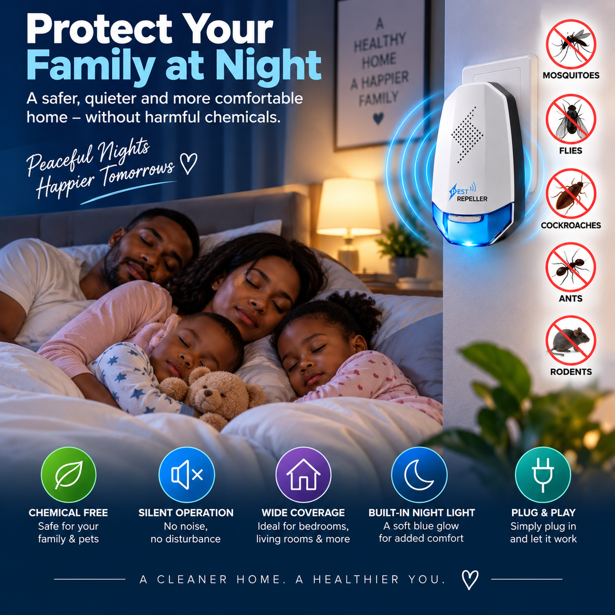 Ultrasonic Mosquito & Insect Repeller