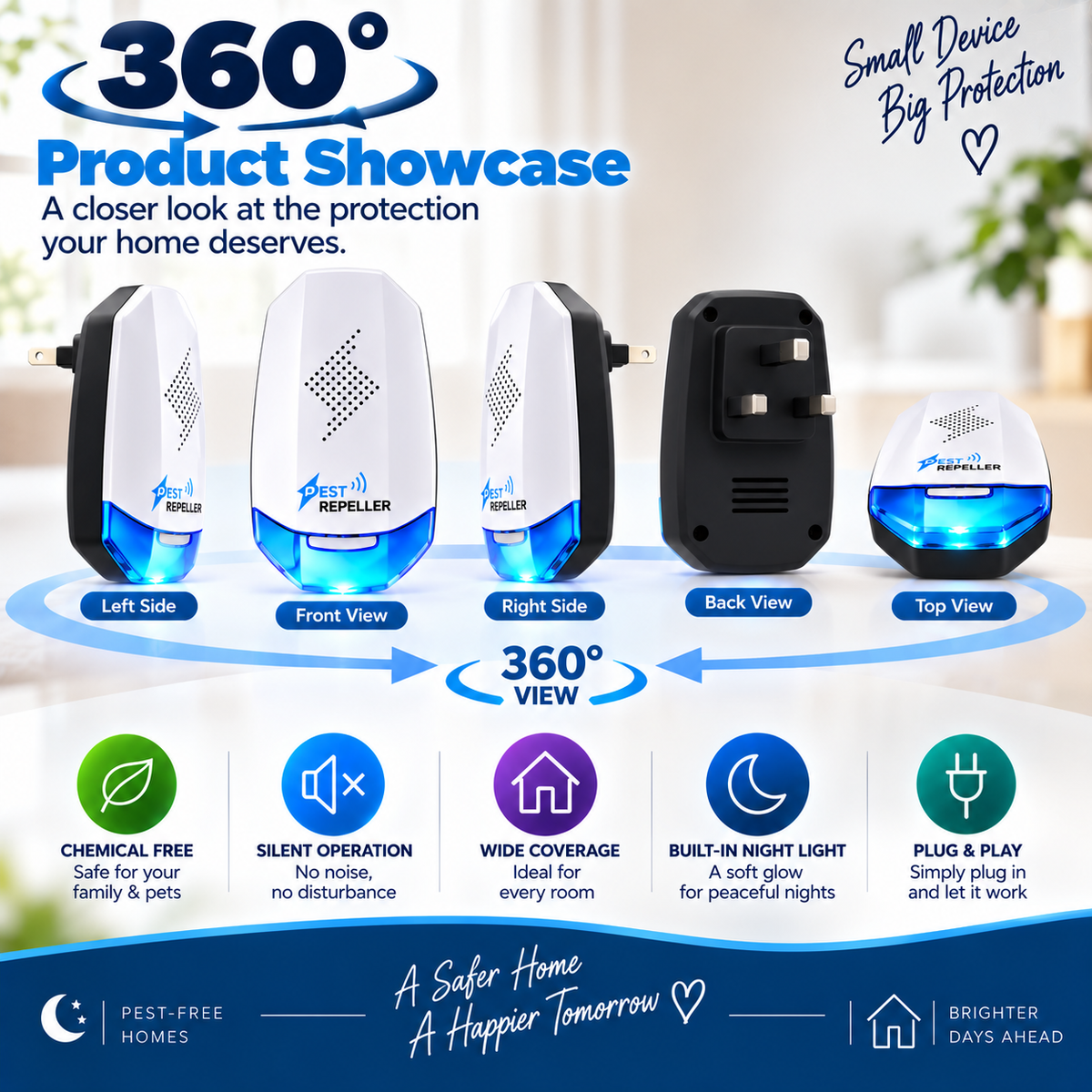 Ultrasonic Mosquito & Insect Repeller