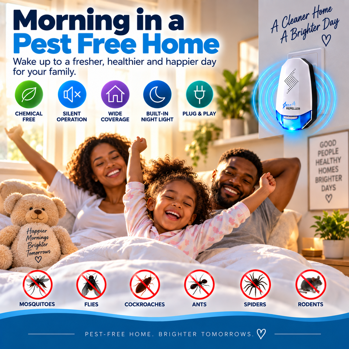 Ultrasonic Mosquito & Insect Repeller