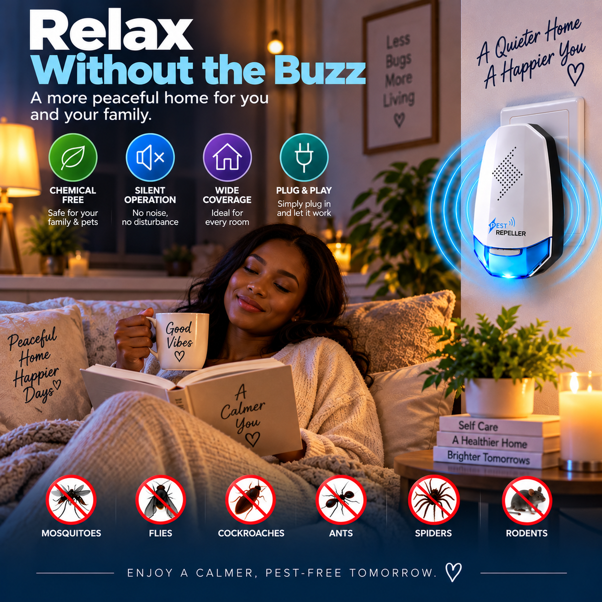 Ultrasonic Mosquito & Insect Repeller