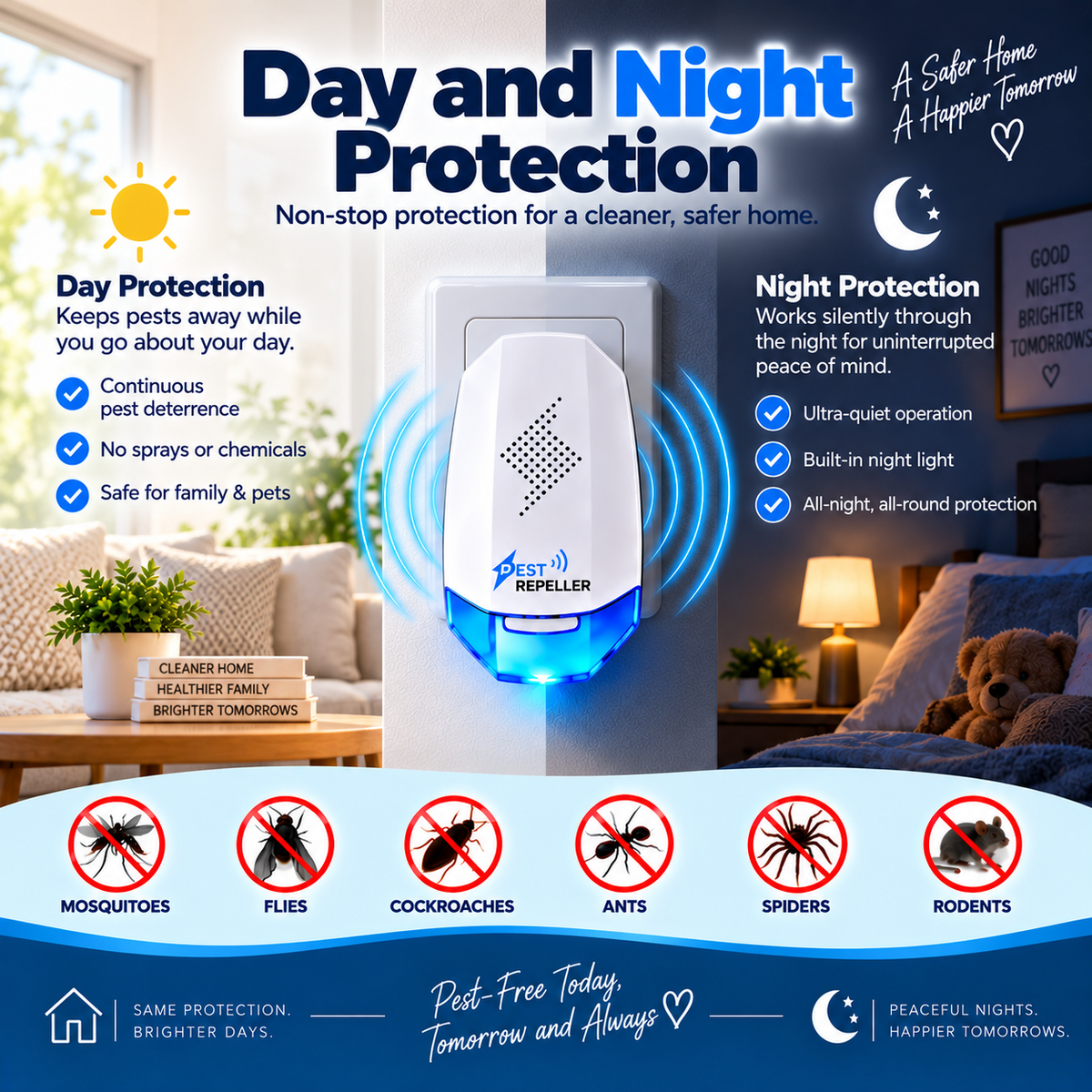 Ultrasonic Mosquito & Insect Repeller